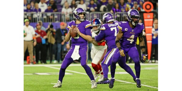NFL:n Minnesota Vikings -paidan erottuvammat värit